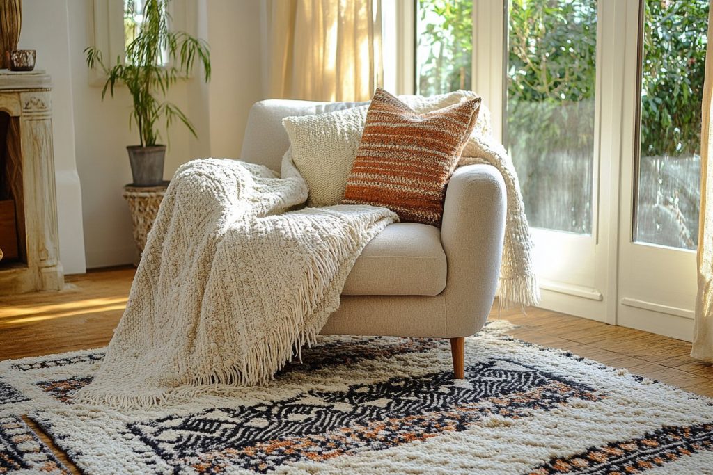 L&rsquo;art de la détente avec des tapis scandinaves