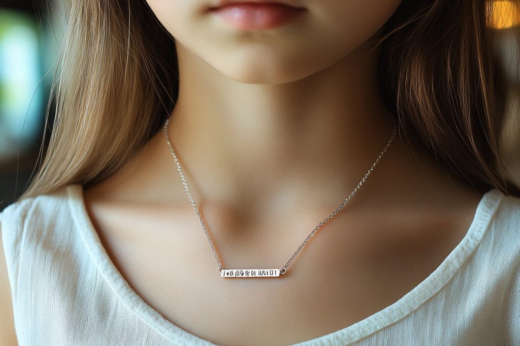 Collier Prénom Enfant : Un Souvenir Précieux Qui Dure Toute la Vie
