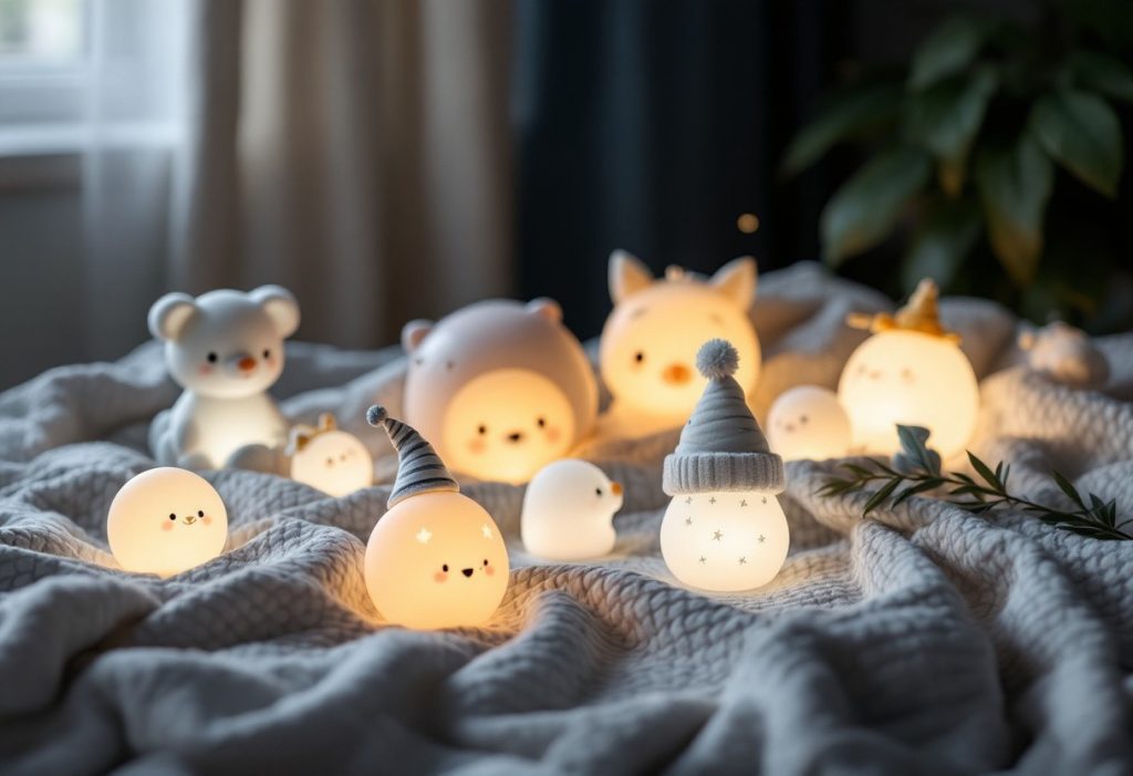 Une sélection complète de veilleuses pour bébé