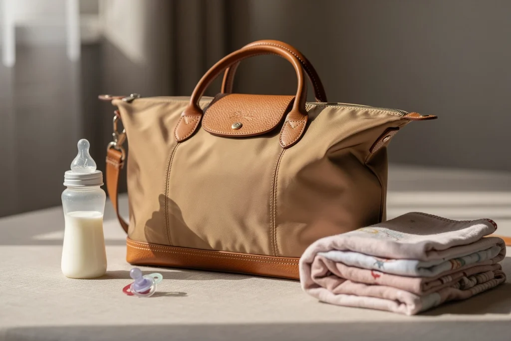 Sac à langer longchamp : praticité et élégance pour parents modernes