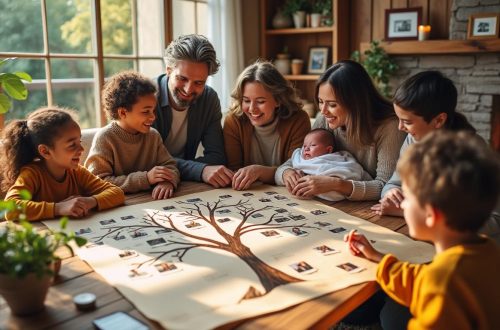 découvrez comment créer un arbre généalogique familial pour célébrer l'arrivée d'un bébé et préserver l'histoire de votre famille.