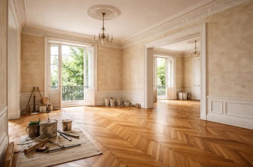 découvrez comment restaurer une maison familiale ancienne en utilisant l'enduit à la chaux tradical pour des murs respirants et un parquet haussmann authentique, alliant tradition et élégance.