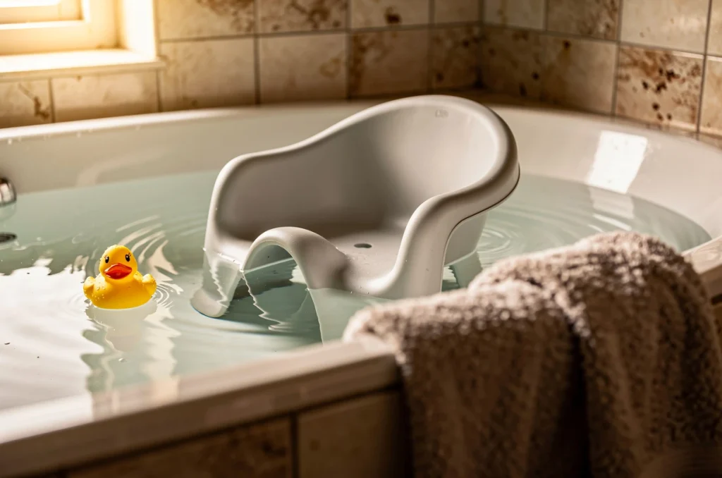 Quel âge peut-on utiliser un siège de bébé pour le bain ?