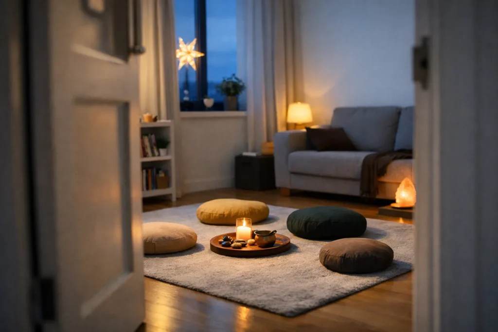 Méditation de pleine conscience en famille : dix minutes le soir