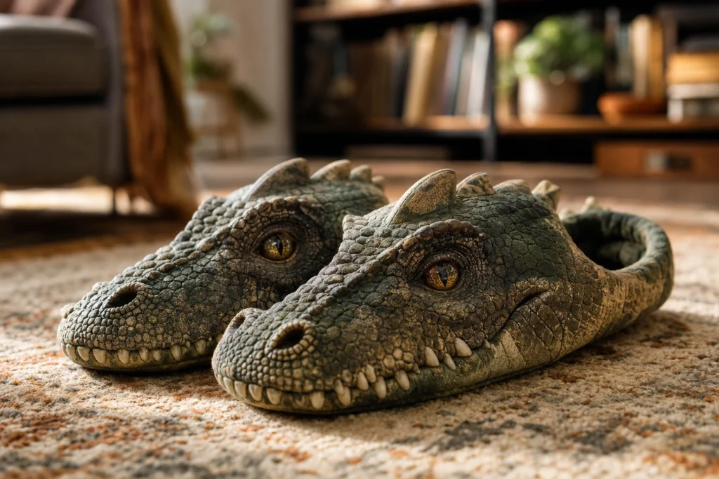 Pourquoi les chaussons dinosaure plaisent autant aux adultes ?