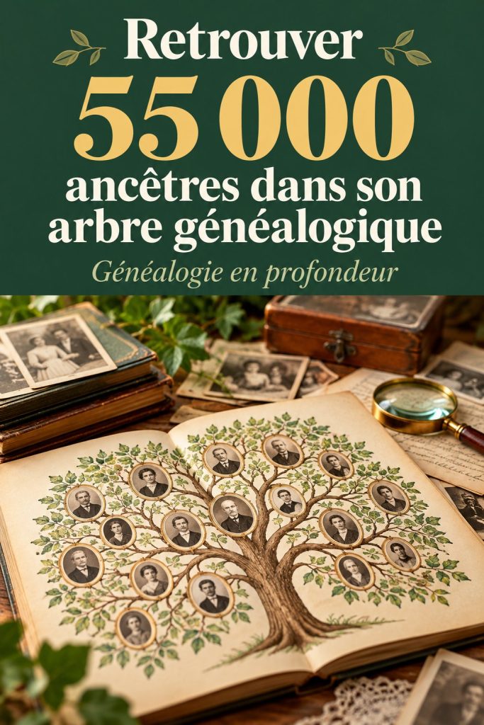 Retrouver 55 000 ancêtres dans son arbre généalogique